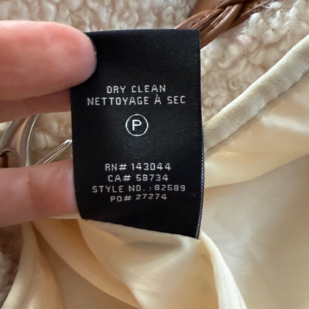 7 for all mankind toggle teddy coat - Picture 13 of 17